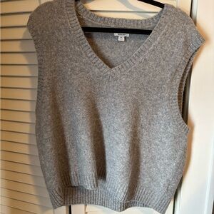 J. Crew Gray Sweater Vest